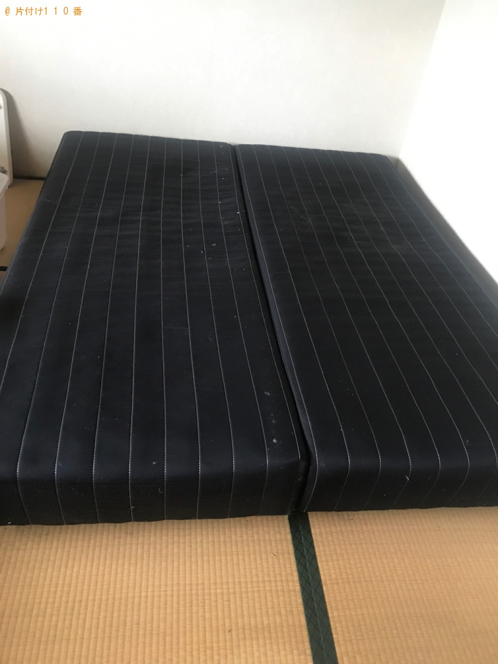 マットレス付きシングルベッド、タンスの回収・処分ご依頼